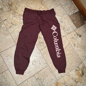 Purple Columbia Sweatpants